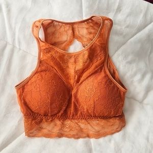 Burnt Orange Racerback Bralette